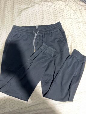 Volcom Men's Navy Blue Drawstring Joggers